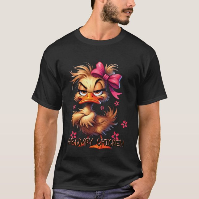 Camiseta Pollo Gruñón (Anverso)