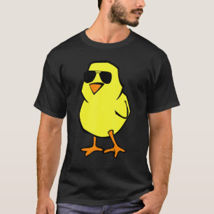 Camiseta Pollo Guay Con Gafas De Sol Glass Chick Sum