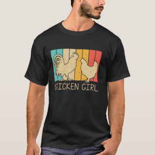 Camiseta Pollo Guay Para Chicas Niños Rooster Hen Lover Mod