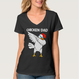 Camiseta Pollo Guay Para Hombres De Papá Rooster Animal