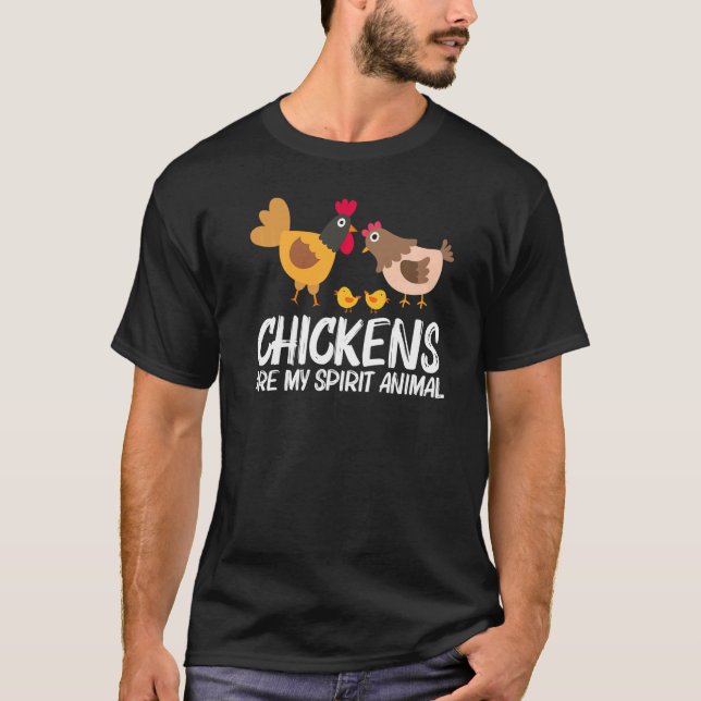 Camiseta Pollo Guay Para Hombres Mujer Rooster Hen Chicks P (Anverso)