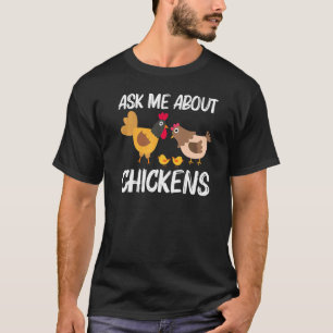 Camiseta Pollo Guay Para Hombres Mujer Rooster Hen Chicks P