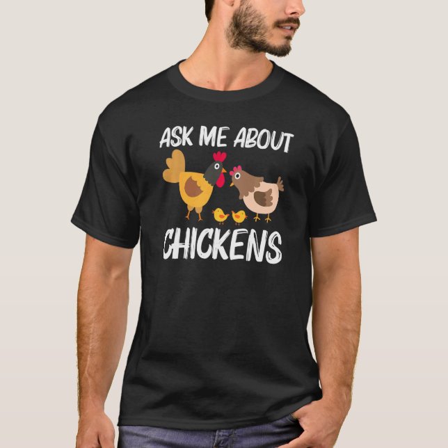 Camiseta Pollo Guay Para Hombres Mujer Rooster Hen Chicks P (Anverso)