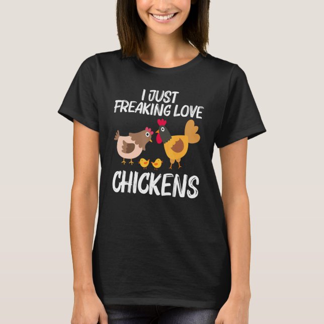 Camiseta Pollo Guay Para Hombres Mujer Rooster Hen Chicks P (Anverso)