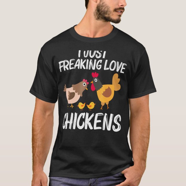 Camiseta Pollo Guay Para Hombres Mujer Rooster Hen Chicks P (Anverso)
