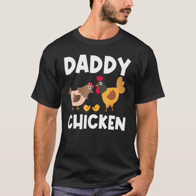 Camiseta Pollo Guay Para Hombres Páster Hen Chicks Poultr (Anverso)