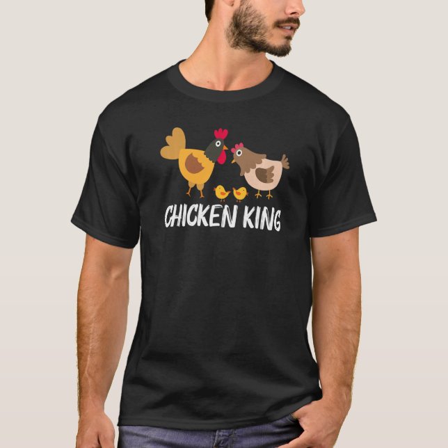 Camiseta Pollo Guay Para Hombres Páster Hen Chicks Poultr (Anverso)