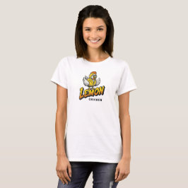Camiseta Pollo limón - Diseño de comida divertida