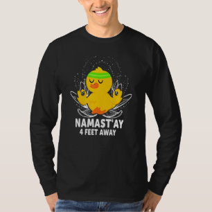Camiseta Pollo lindo a 4 metros de distancia yoga paz nombr