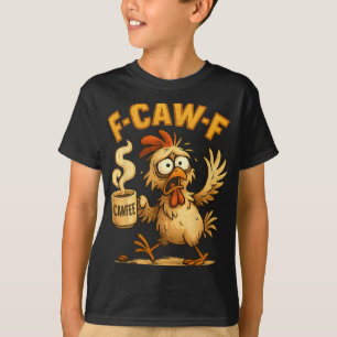 Camiseta Pollo loco divertido sarcasmo ironía gritando
