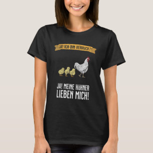 Camiseta Pollo Loco y a los pollos les encanto