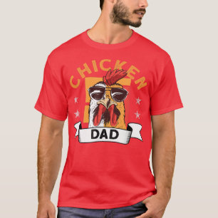 Camiseta Pollo macho de gallina de granja gallo de gallina