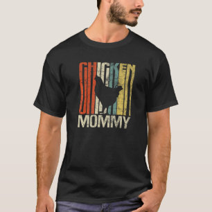 Camiseta Pollo mami retro grunge