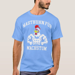 Camiseta Pollo mástil para el crecimiento Fitness de la rop
