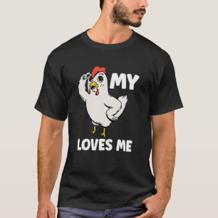 Camiseta Pollo   Mi tía me ama por sobrino y sobrina 2