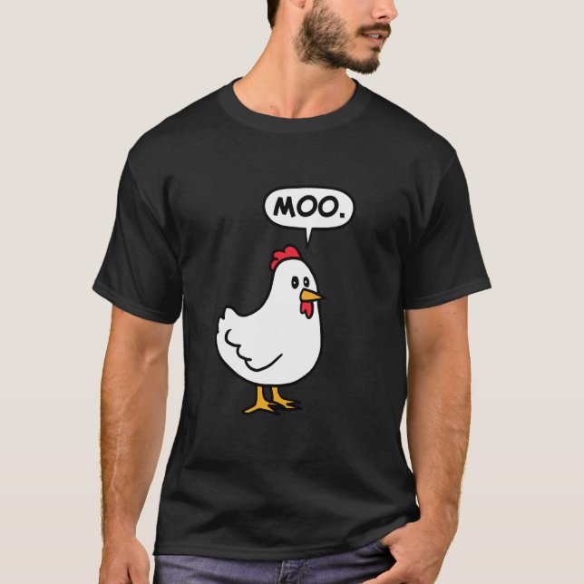 Camiseta Pollo Moo (Anverso)
