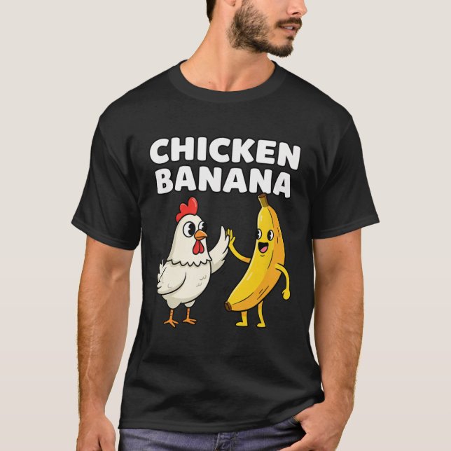 Camiseta Pollo Nana Highfive Diversión  (Anverso)