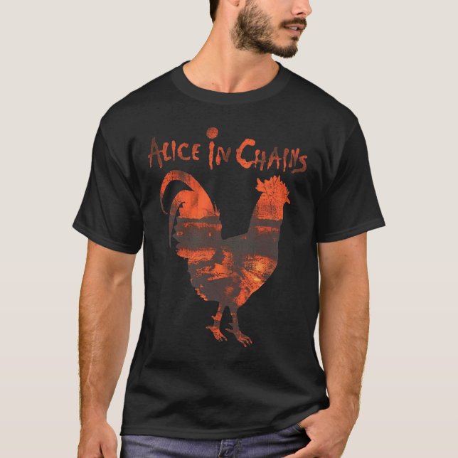 Camiseta Pollo naranja (Anverso)