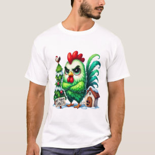 Camiseta Pollo navidad gruñón