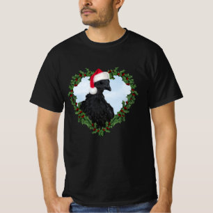 Camiseta Pollo navidad * Svart Hona