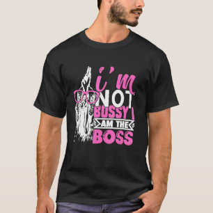 Camiseta Pollo No Soy Mandona Soy La Jefa