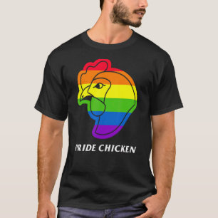 Camiseta Pollo Orgulloso Lgbt Juego de Palabras Frito Band