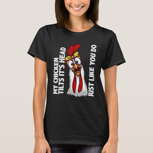 Camiseta Pollo Para Hombres Mujeres Agricultoras De Pollo R (Anverso)