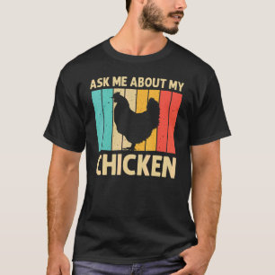 Camiseta Pollo Para Hombres Mujeres Agricultoras De Pollos