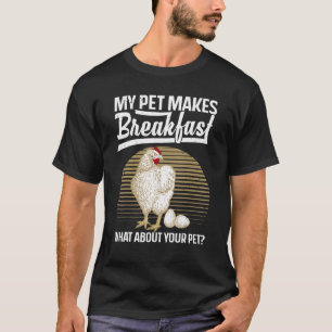 Camiseta Pollo Para Hombres Mujeres Pollo Huevo Avicultura