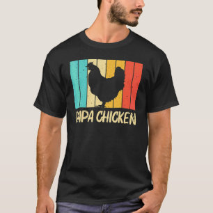 Camiseta Pollo Para Hombres Papá Granjero Pollo Granjero Ga