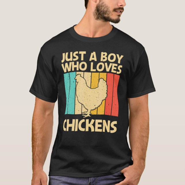 Camiseta Pollo Para Niños Agricultores De Pollos (Anverso)