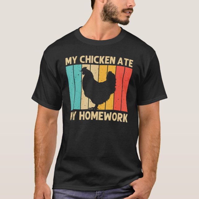 Camiseta Pollo Para Niños Agricultores De Pollos Hen (Anverso)