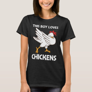 Camiseta Pollo Para Niños Huevos De Aves De Corral