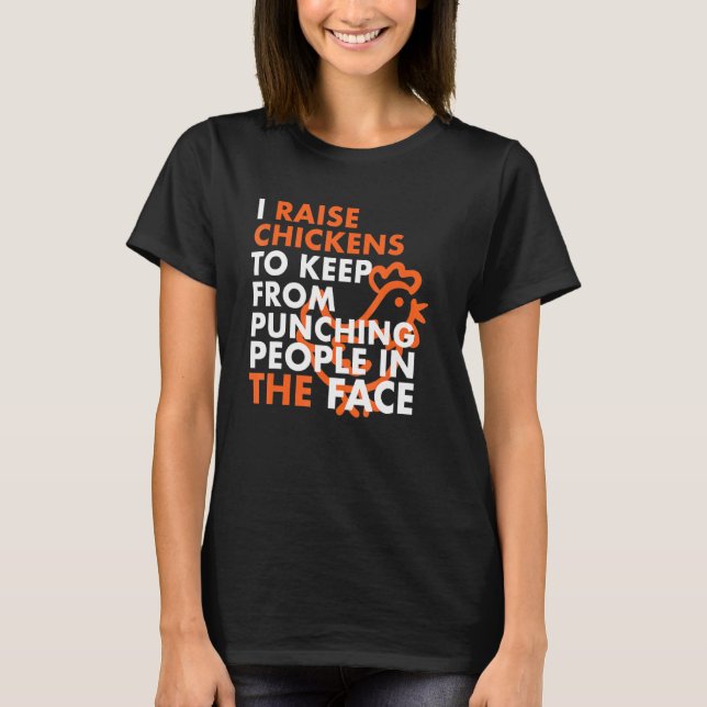 Camiseta Pollo para personas que crían pollos (Anverso)
