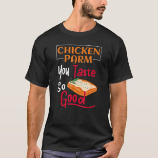 Camiseta Pollo Parmesan Sabe Tan Bien