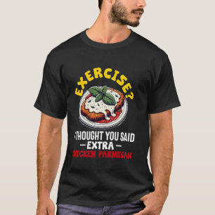 Camiseta Pollo Parmesano Parm Parmigiana Comida Italiana Am