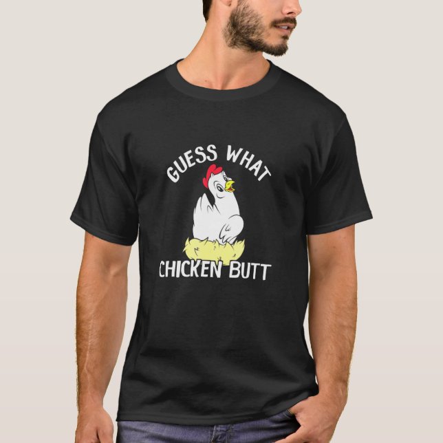 Camiseta Pollo pero Chiste de pollo (Anverso)