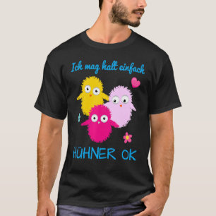 Camiseta Pollo Pollo Dice Granjero Granja Granja Granja