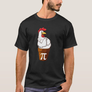 Camiseta Pollo Pot Pi Divertido Día del Pi Pollo Pot Pi