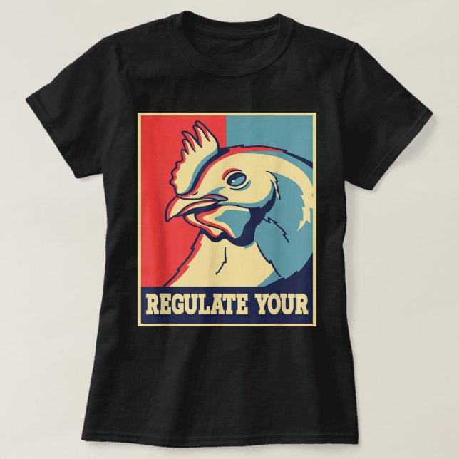 Camiseta Pollo profesional de pollo Chaser Chickens Farm (Diseño del anverso)