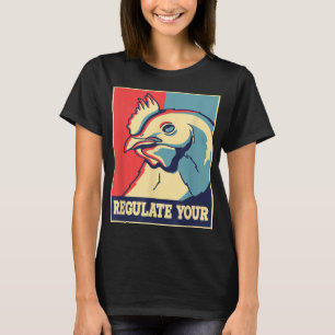 Camiseta Pollo profesional de pollo Chaser Chickens Farm
