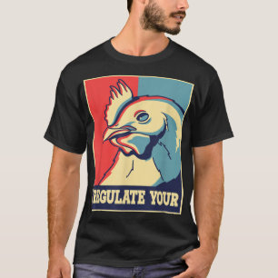 Camiseta Pollo profesional de pollo Chaser Chickens Farm