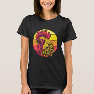 Camiseta Pollo Retro