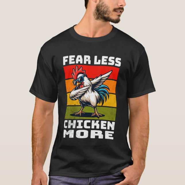 Camiseta Pollo Retro Pollo (Anverso)