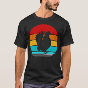 Camiseta pollo retro vintage