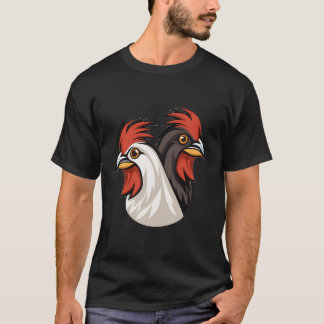 Camiseta Pollo Rooster Granja de aves de corral Animal