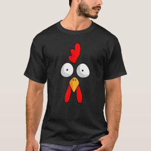 Camiseta Pollo Rooster Halloween Costume Granja Poultr
