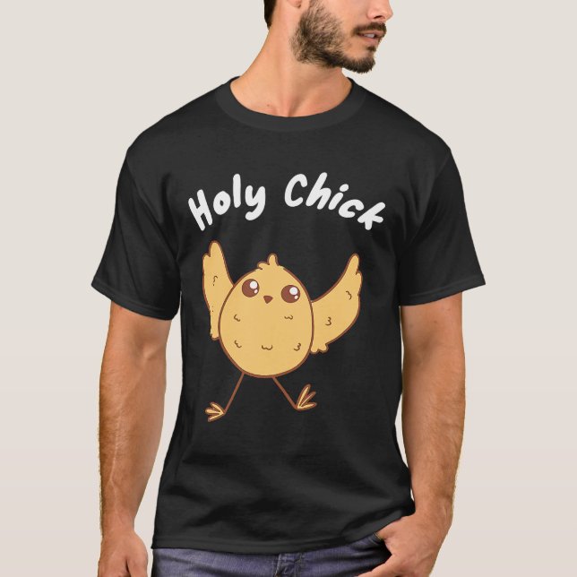 Camiseta Pollo Sagrado Pollo Pollo (Anverso)