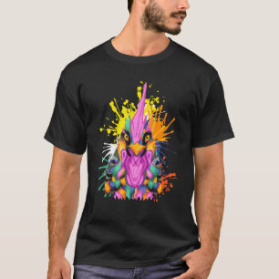 Camiseta Pollo Salpica Ropa Granjero de Aves Chic