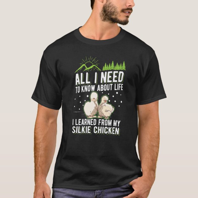 Camiseta Pollo Seda (Anverso)